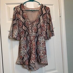 Lovers + Friends romper xs